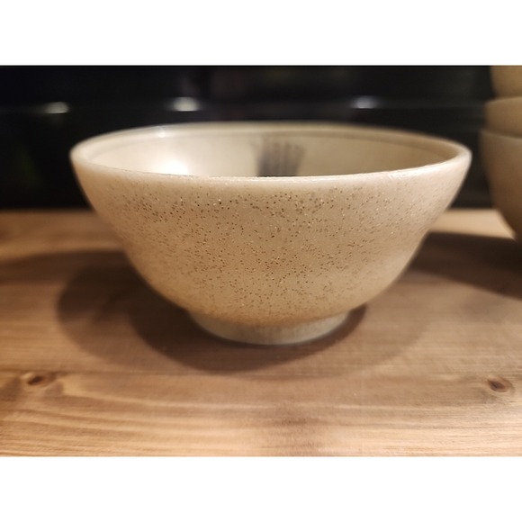 Vintage Japanese Sushi Rice Soup Serving Bowl‎ Pottery Flounder Fish Signed! - Picture 4 of 5